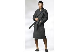 Szlafrok uniseks Aquanova VIGGO grey L