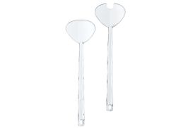 Łyżki do sałatek Koziol Crystal przezroc