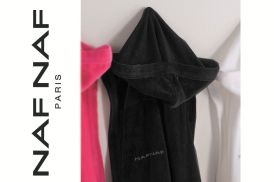 Szlafrok NAF NAF rozmiar L Black
