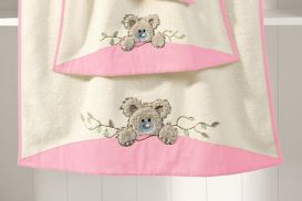 Ręcznik dla dziecka 50x100 Koala pink