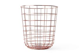 Kosz Menu WIRE copper