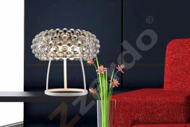 Elegancka lampa stołowa Acrylio