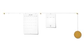 Organizer ścienny Menu MY SPOT gold