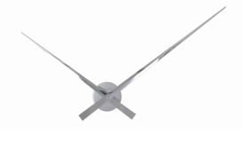 Zegar ścienny Nextime HANDS chrome