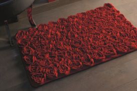 Dywanik Aquanova Rose red 70x120 cm