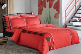Pościel De Lux 200x220 TAC MABEL RED