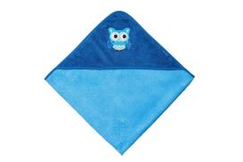 Ręcznik z kapturem dla dzieci EULE nieb.