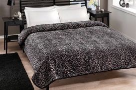 Koc TAC LEOPARD BLACK 220x240