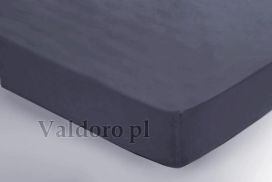 Prześcieradło jersey z gumką 180 Grafit