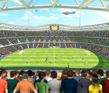 Tapeta 3D Walltastic - Football Crazy