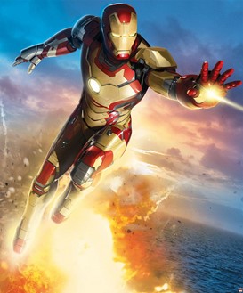 Tapeta 3D Walltastic - Iron Man 3
