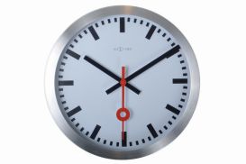 Zegar ścienny Nextime STATION 19 cm