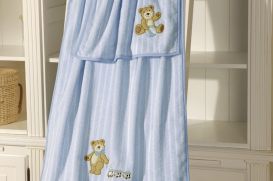 Ręcznik dziecięcy 50x100 Bio Bear blue
