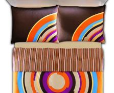 Pościel bawełna 160x220 Concentric brown