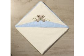 Ręcznik z kapturem 100x100 Koala blue