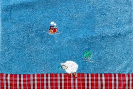 Ręcznik dla dzieci SLEEPY SHEEPY 70x140