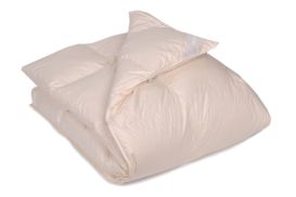 Kołdra puchowa całoroczna 200x220 krem