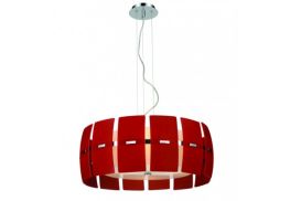 Nowoczesna lampa sufitowa Taurus red