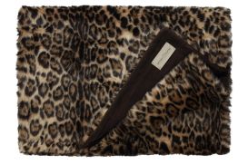 Koc Futrzany Winter-Home Leopard