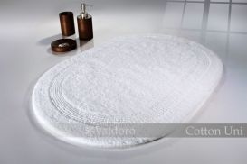 Dywanik łazienkowy kolor biały Elips 50x75 cm