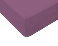 Prześcieradło jersey z gumką 120X200 Fiolet