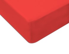 Prześcieradło jersey z gumką 120X200 Koral