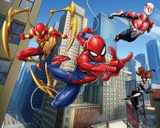 Tapeta 3D Walltastic - Spiderman Team