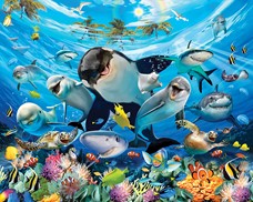 Tapeta 3D Walltastic - Sea Adventure